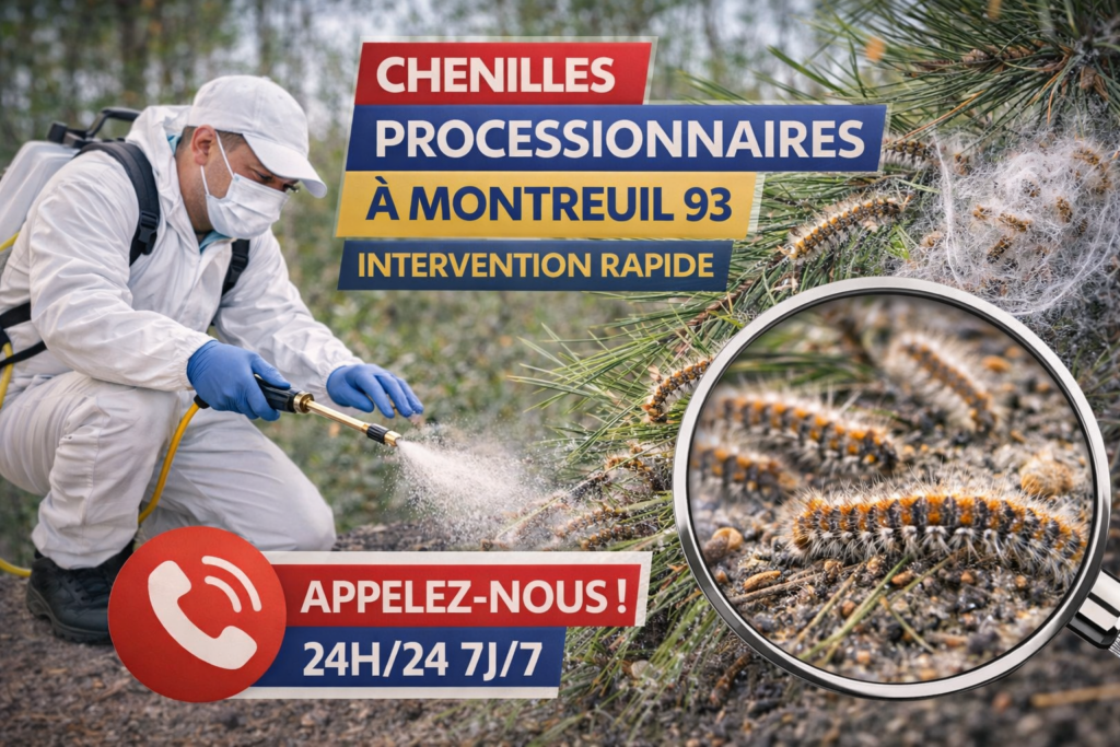 chenilles processionnaires